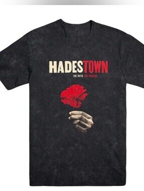 Hadestown Unisex Show Art Tee New Gothcore Broadway Rose